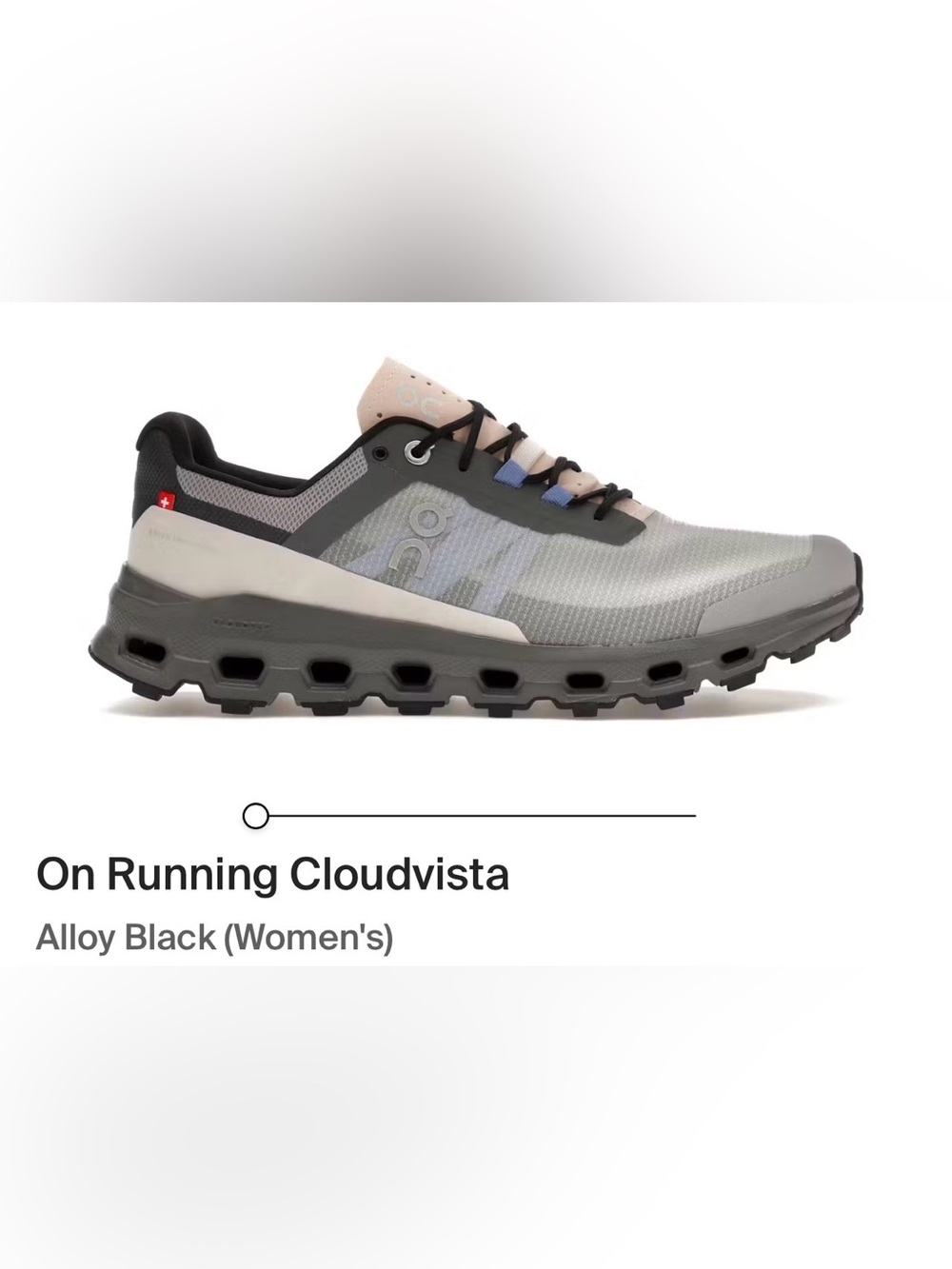 Women’s On Running Cloudvista
Alloy Black 🍓